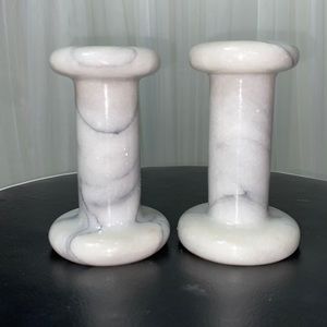 Beacon hill’s marble candle holders